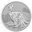2023 AUS 2 oz Silver Next Gen Kangaroo Mother & Baby BU Piedfort
