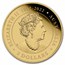 2023 Australia 1/2 Gram Gold Kangaroo Mini Roo BU (Assay Card)