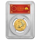 2023 Australia 1/2 oz Gold Lunar Rabbit MS-70 PCGS (FS Red Label)