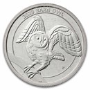 2023 Australia 1/2 oz Platinum Barn Owl BU