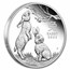 2023 Australia 1/2 oz Silver Lunar Rabbit Proof (w/Box & COA)