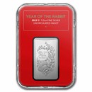 2023 Australia 1/2 oz Silver Lunar Year of the Rabbit Ingot
