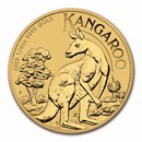 2023 Australia 1/4 oz Gold Kangaroo BU