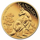 2023 Australia 1/4 oz Gold Kangaroo Proof (Box & COA)
