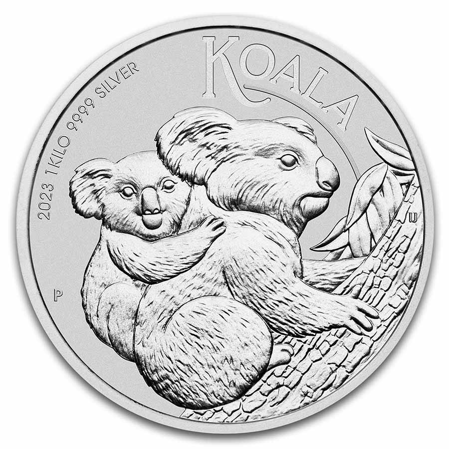 2023 Australia 1 kilo Silver Koala BU