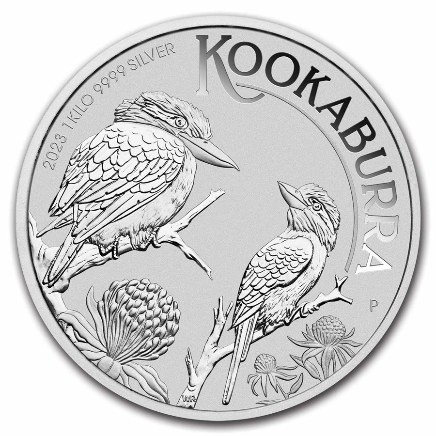 2023 Australia 1 kilo Silver Kookaburra BU