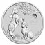 2023 Australia 1 kilo Silver Lunar Rabbit BU (Series III)