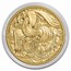 2023 Australia 1 oz Gold Chinese Myths & Legends Phoenix BU