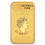 2023 Australia 1 oz Gold Dragon Rectangular Coin BU