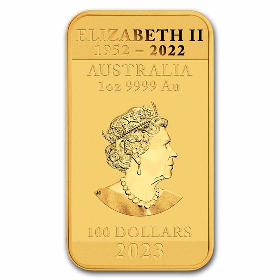 Buy 2023 Australia 1 oz Gold Dragon Rectangular Coin BU | APMEX