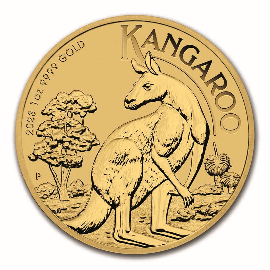 2023 Australia 1 oz Gold Kangaroo BU