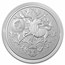2023 Australia 1 oz Silver $1.00 Coat of Arms - Queensland BU