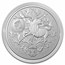 2023 Australia 1 oz Silver $1.00 Coat of Arms - Queensland BU