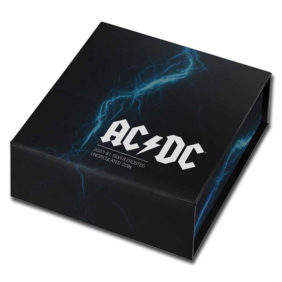 Buy 2023 Australia 1 oz Silver $1 AC/DC Coin (w/Box) | APMEX