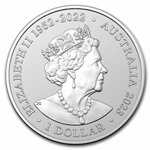 Buy 2023 Australia 1 oz Silver $1 Australian Zoo: White Rhinoceros