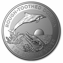 Buy 2023 Australia 1 oz Silver $1 Rough-Toothed Dolphin BU | APMEX