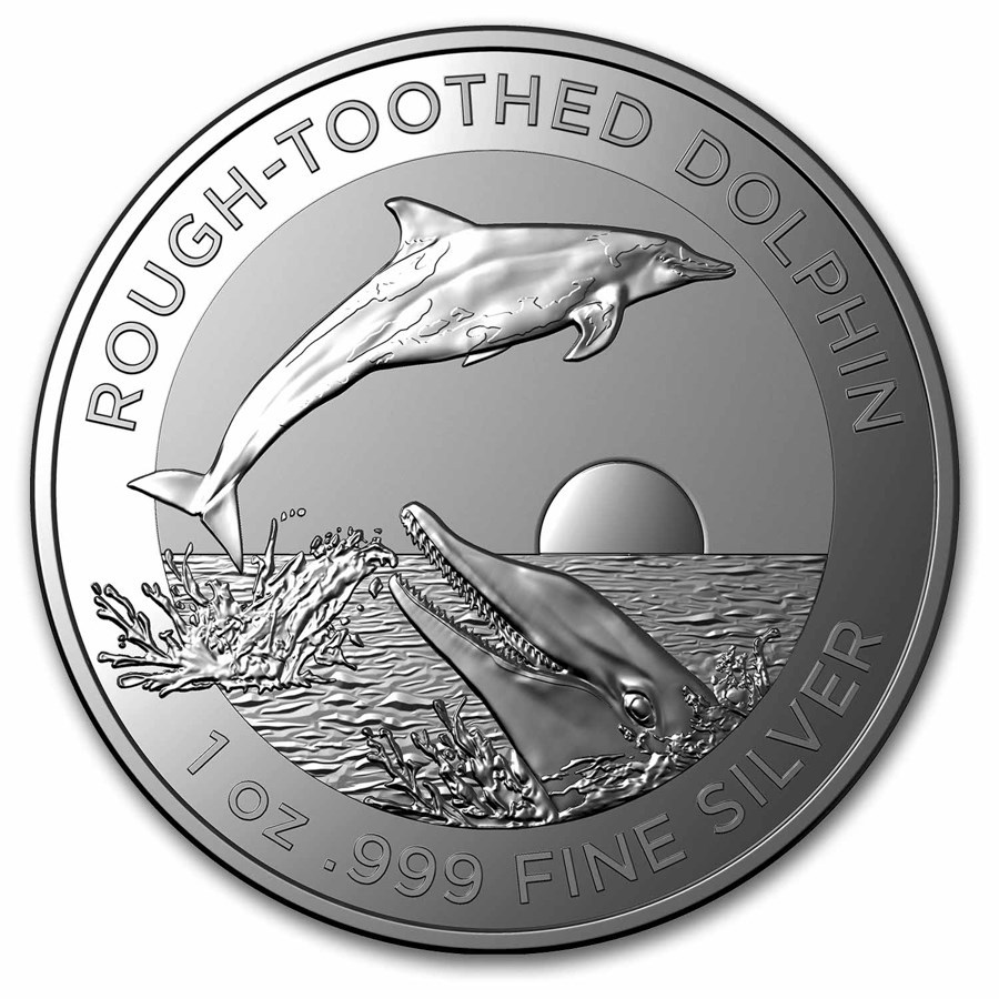 Buy 2023 Australia 1 oz Silver $1 Rough-Toothed Dolphin BU | APMEX Buy 2023 Australia 1 oz Silver $1 Rough-Toothed Dolphin BU | APMEX