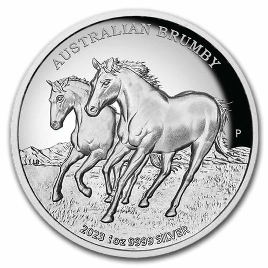 2023 Australia 1 oz Silver Australian Brumby BU
