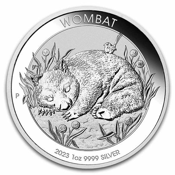 2023 Australia 1 oz Silver Australian Wombat BU 2023 Australia 1 oz Silver Australian Wombat BU