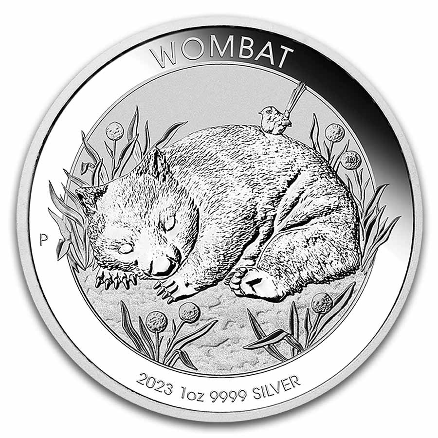 2023 Australia 1 oz Silver Australian Wombat BU