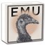 2023 Australia 1 oz Silver Colorized Emu BU