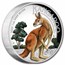 2023 Australia 1 oz Silver Kangaroo Colorized Proof (High Relief)