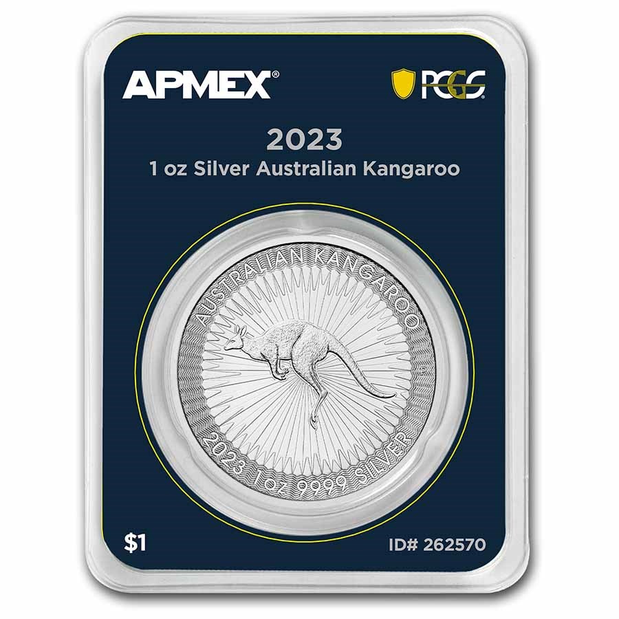 2023 Australia 1 oz Silver Kangaroo (MD® Premier + PCGS FS)