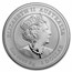 2023 Australia 1 oz Silver Lunar Rabbit (Gilded, w/Capsule & COA)