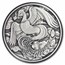 2023 Australia 1 oz Silver Phoenix Antiqued BU (Display Card)