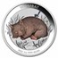 2023 Australia 1 oz Silver Wombat Colorized Proof (In Card)