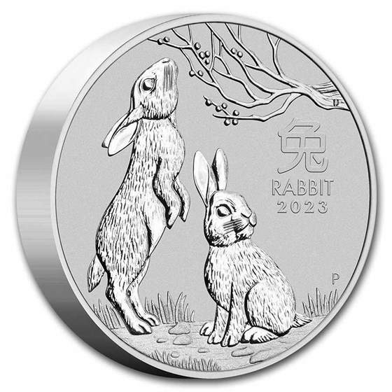 Buy 2023 Australia 10 kilo Silver Lunar Rabbit BU (Series III) | APMEX