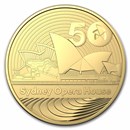 2023 Australia $100 1 oz Gold 50th Anniv. of Sydney Opera House