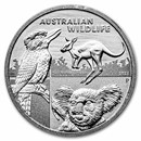 2023 Australia 2 oz Silver $2 Australian Wildlife BU