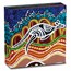 2023 Australia 2 oz Silver Colorized Kangaroo Yongka (Antiqued)