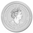 2023 Australia 2 oz Silver Lunar Rabbit BU (Series III)