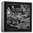 2023 Australia 2 oz Silver Year of the Rabbit Antiqued