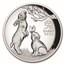 2023 Australia 5 oz Silver Lunar Rabbit Proof (HR, w/Box & COA)