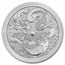 2023 Australia Myths & Legends: 1 oz Silver Dragon & Koi BU