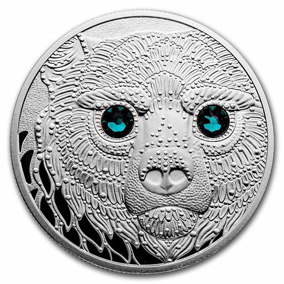 2023 Austria Ag €20 Eyes of the World Healing Power of the Bear 2023 Austria Ag €20 Eyes of the World Healing Power of the Bear