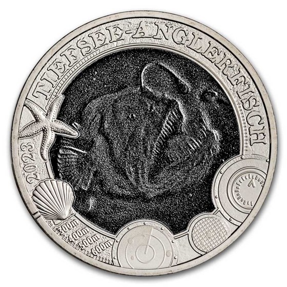 2023 Austria Cupro-Nickel €3 Marine Life (Deep-Sea Anglerfish) 2023 Austria Cupro-Nickel €3 Marine Life (Deep-Sea Anglerfish)