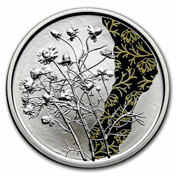 2023 Austria Proof Silver €10 Language of Flowers (Chamomile) 2023 Austria Proof Silver €10 Language of Flowers (Chamomile)