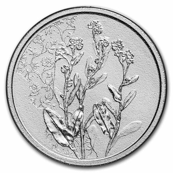 2023 Austria Silver €10 Language of Flowers (Forget-me-not) 2023 Austria Silver €10 Language of Flowers (Forget-me-not)