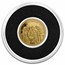 2023 Barbados 1/2 Gram Gold 175th Anniv. California Gold Rush