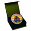 2023 Barbados 1 kilo Silver Color Wildlife: Rainbow Lorikeet