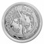 2023 Barbados 1 oz Silver Caribbean Green Monkey BU