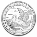 2023 Barbados 1 oz Silver Caribbean Pelican BU