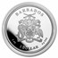 2023 Barbados 1 oz Silver Caribbean Seahorse BU