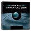 2023 Barbados 1 oz Silver Uranus Sphere Coin