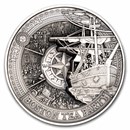 2023 Barbados 250 gram Silver Boston Tea Party 4-Layer Coin