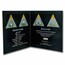 2023 Barbados 5 oz Silver Pyramid Eye of Providence Shaped Coin
